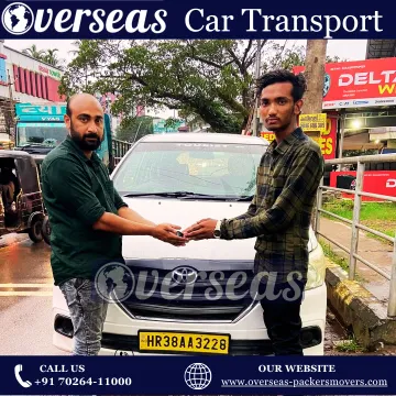 Long-distance car relocation service across India